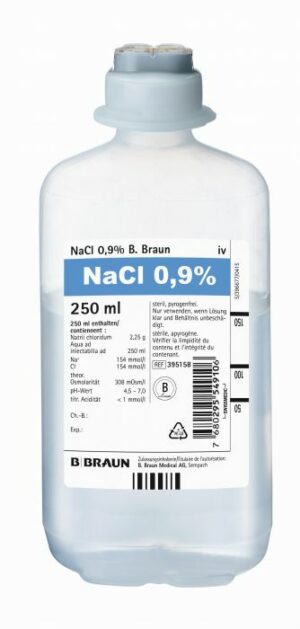 B.BRAUN NACL 0.9% ECO-FLAC 250ml (Sodium Chloride/Saline)